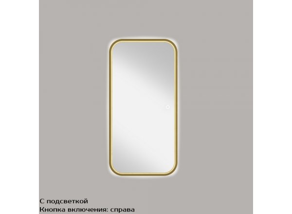 Зеркало прямоугольное 50*100