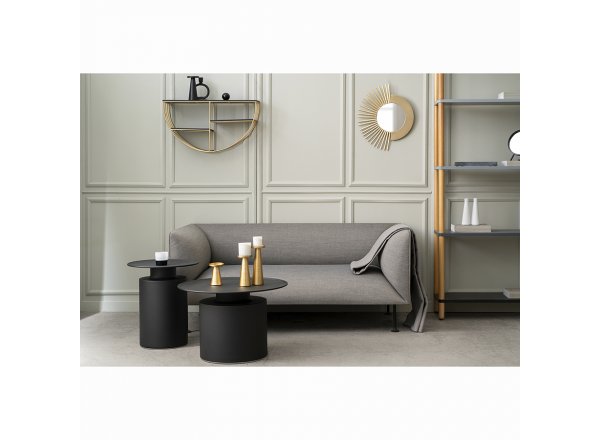 Зеркало настенное lys, 43х50,8 см, латунь