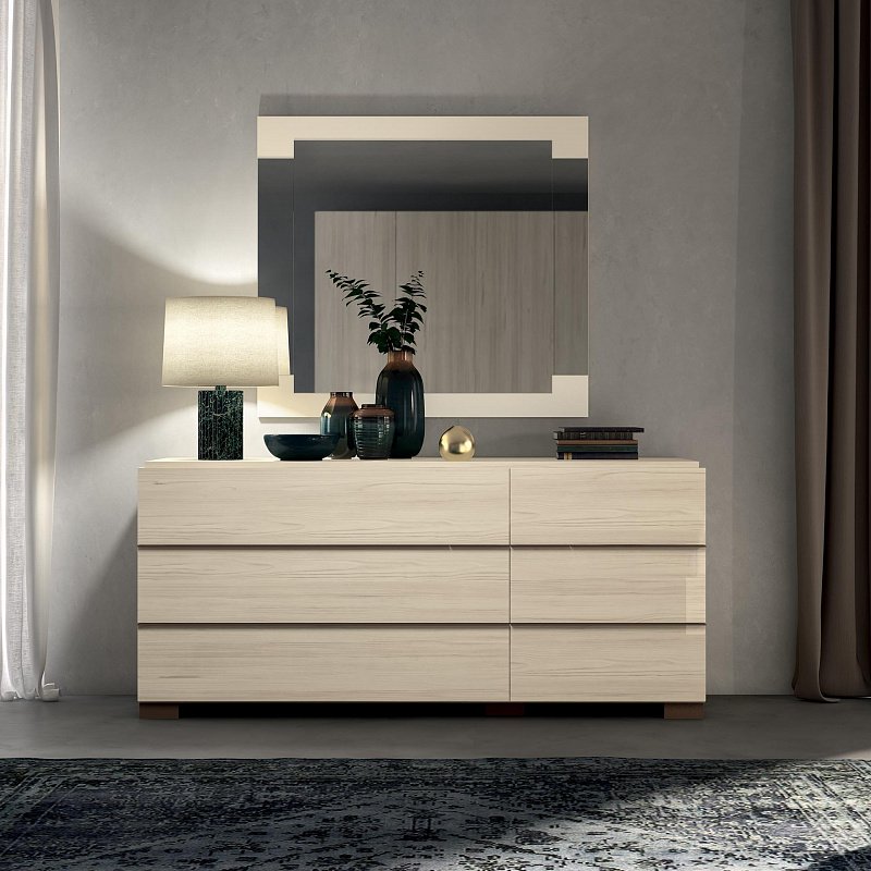 Зеркало Perla White Larch